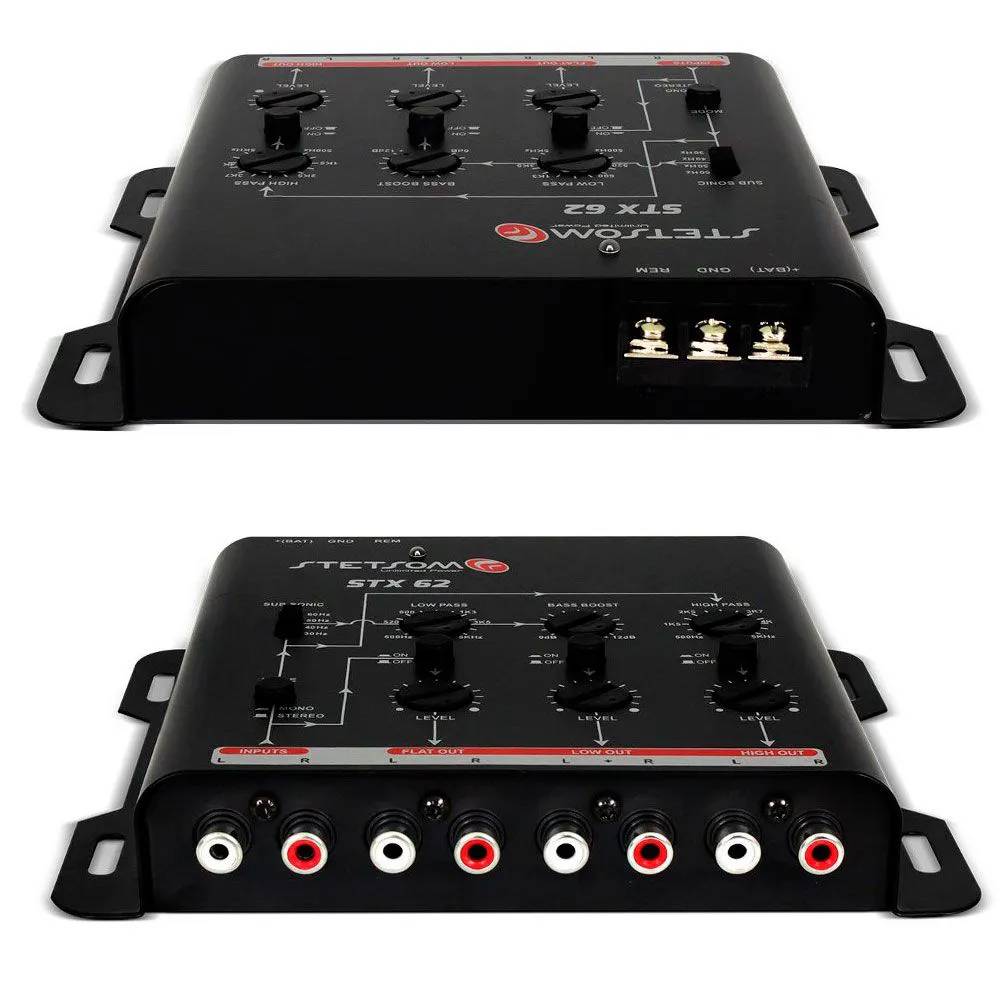 Crossover Stetsom STX 62 - 2 Canais 3 vias Mono ou Stereo - Imagem 3